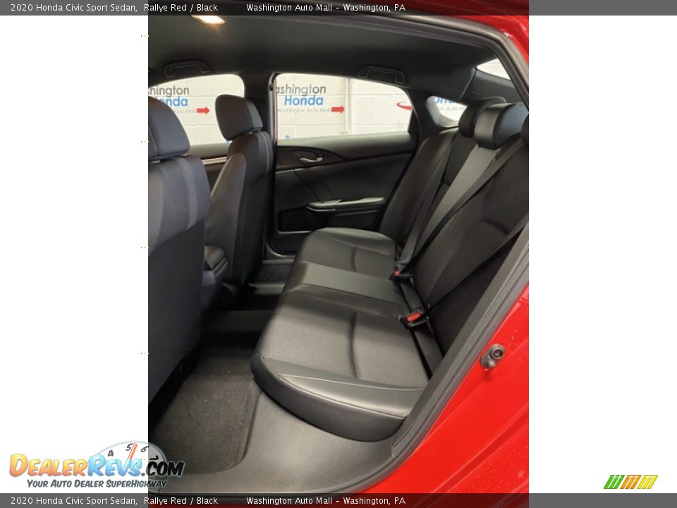 2020 Honda Civic Sport Sedan Rallye Red / Black Photo #19