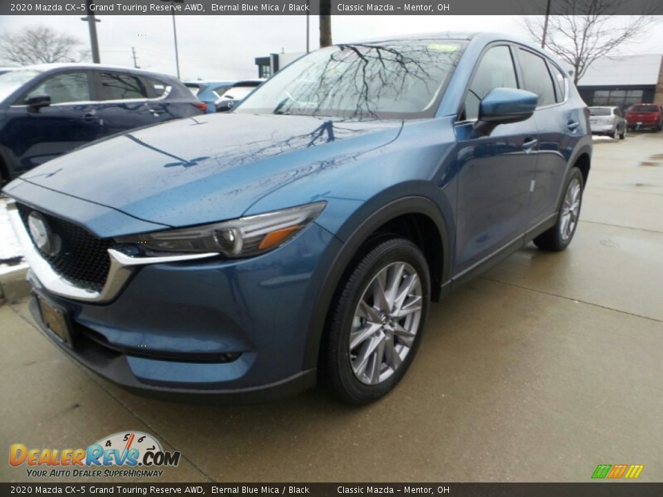2020 Mazda CX-5 Grand Touring Reserve AWD Eternal Blue Mica / Black Photo #3