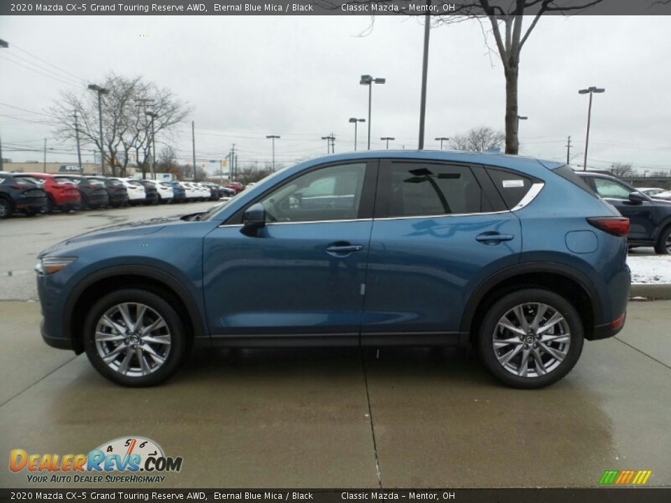 2020 Mazda CX-5 Grand Touring Reserve AWD Eternal Blue Mica / Black Photo #4