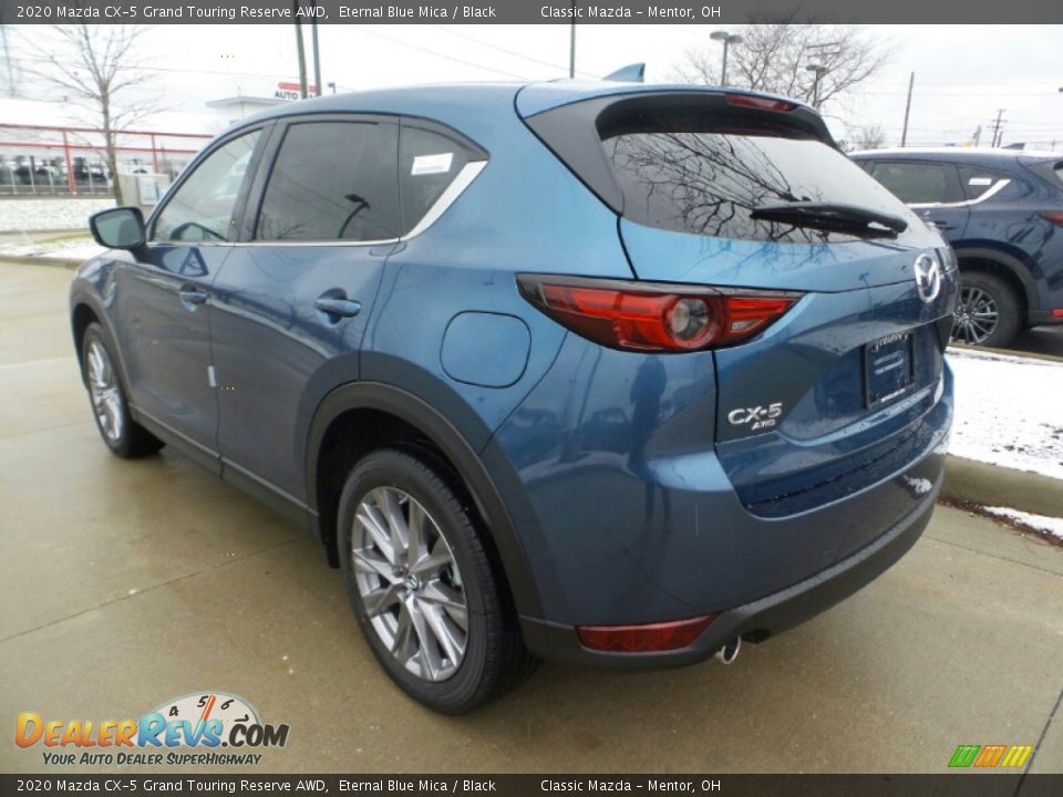 2020 Mazda CX-5 Grand Touring Reserve AWD Eternal Blue Mica / Black Photo #5