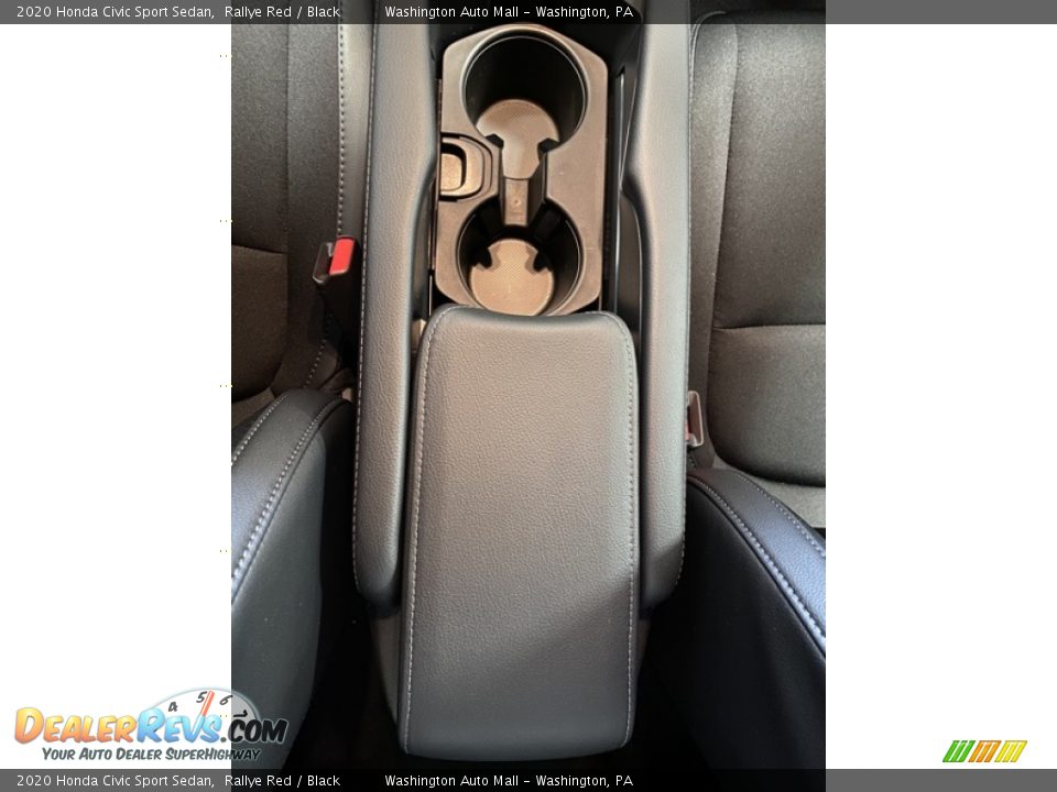 2020 Honda Civic Sport Sedan Rallye Red / Black Photo #29