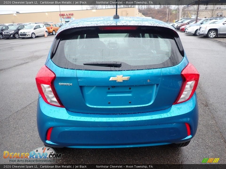 2020 Chevrolet Spark LS Caribbean Blue Metallic / Jet Black Photo #5