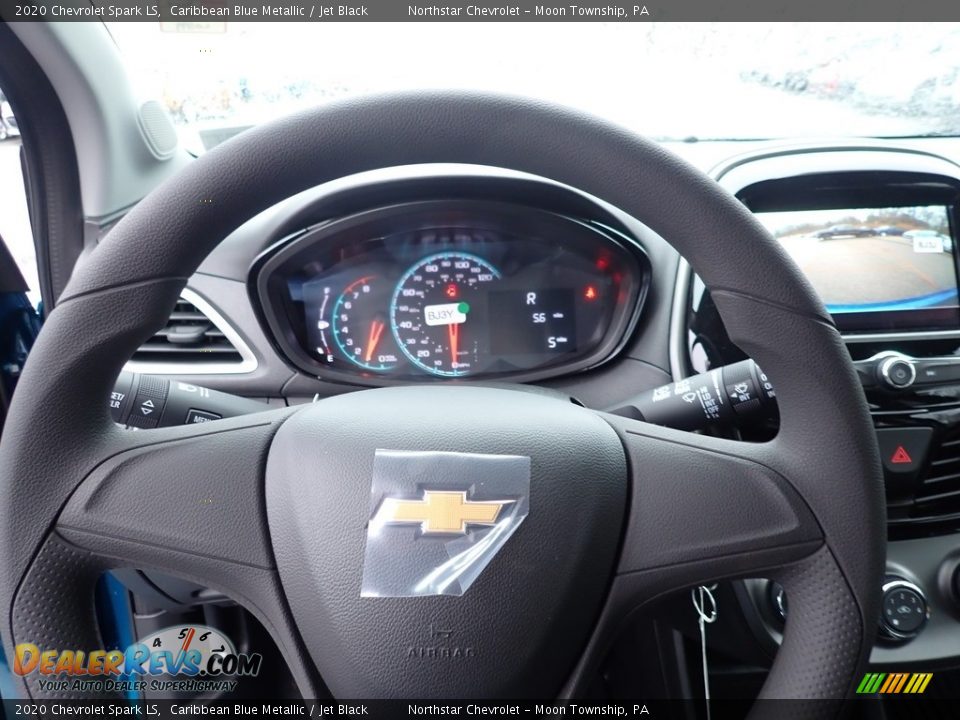 2020 Chevrolet Spark LS Caribbean Blue Metallic / Jet Black Photo #18