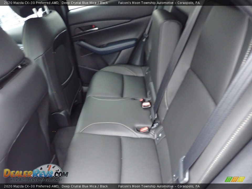 2020 Mazda CX-30 Preferred AWD Deep Crystal Blue Mica / Black Photo #8