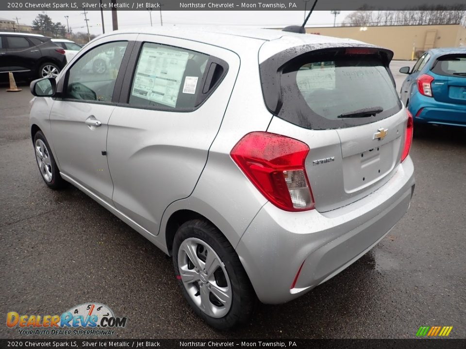 2020 Chevrolet Spark LS Silver Ice Metallic / Jet Black Photo #3