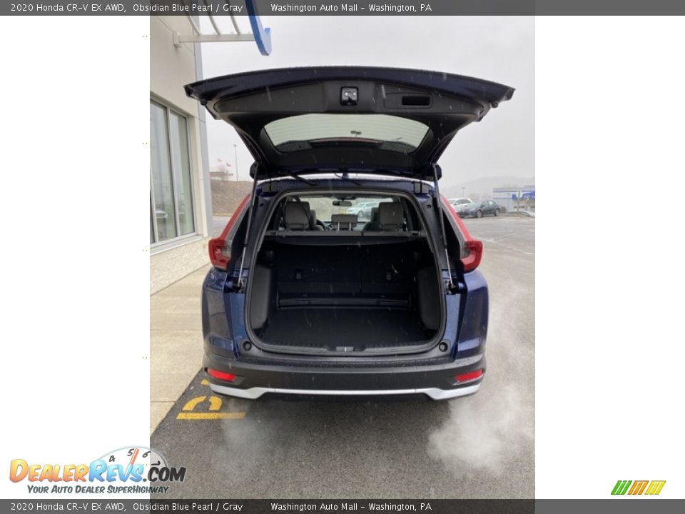 2020 Honda CR-V EX AWD Obsidian Blue Pearl / Gray Photo #20