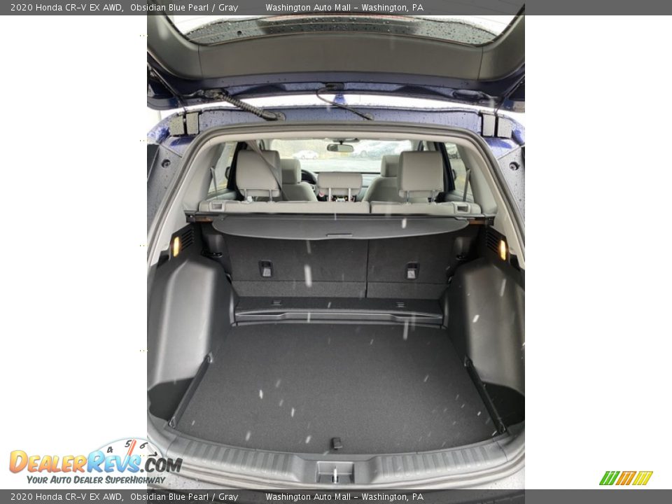 2020 Honda CR-V EX AWD Obsidian Blue Pearl / Gray Photo #21