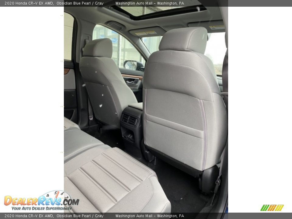 2020 Honda CR-V EX AWD Obsidian Blue Pearl / Gray Photo #23