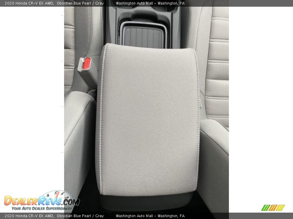 2020 Honda CR-V EX AWD Obsidian Blue Pearl / Gray Photo #32