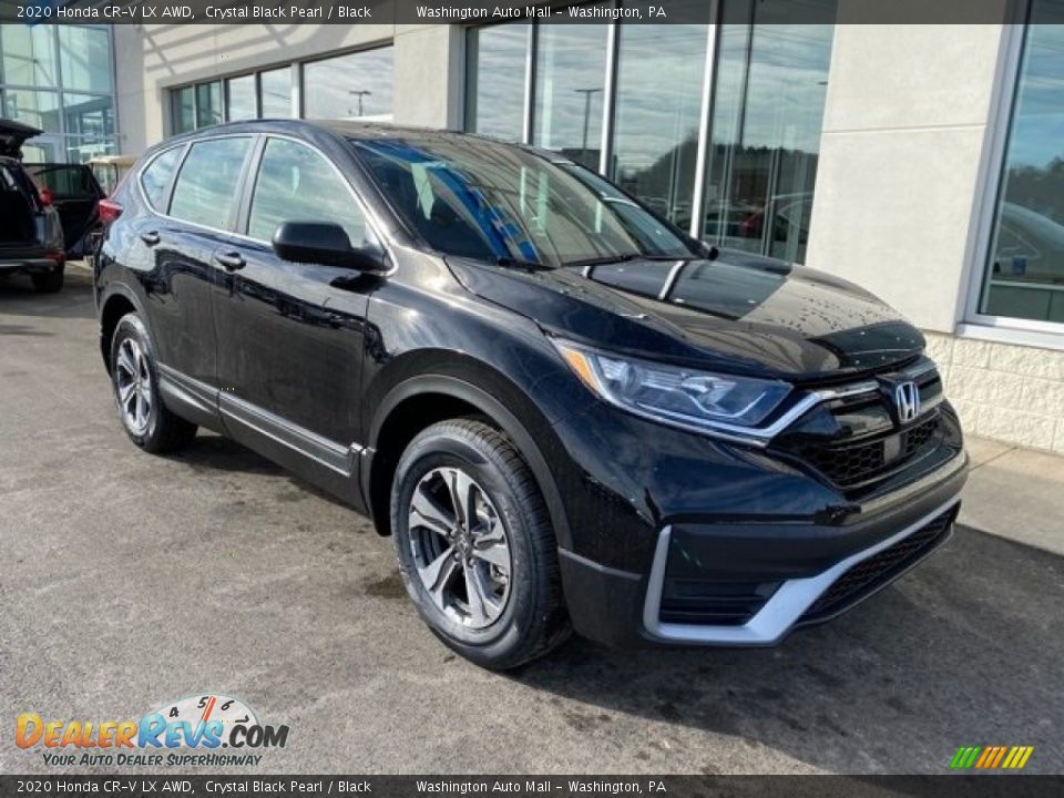 2020 Honda CR-V LX AWD Crystal Black Pearl / Black Photo #2