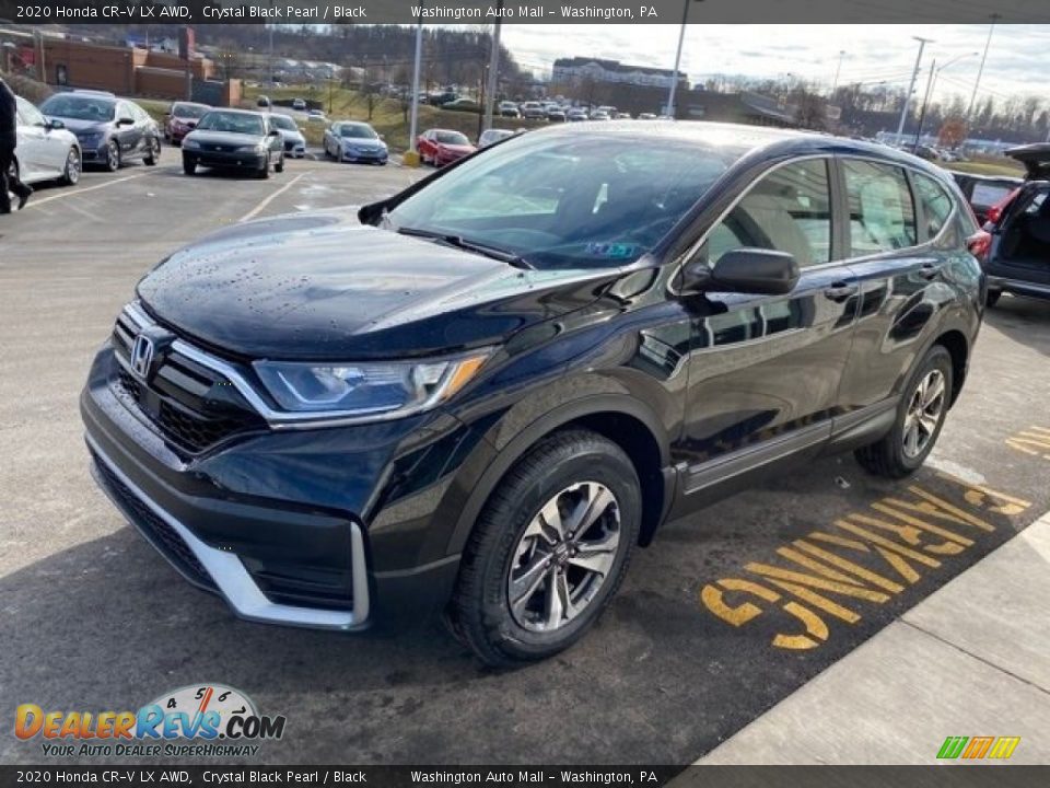 2020 Honda CR-V LX AWD Crystal Black Pearl / Black Photo #4