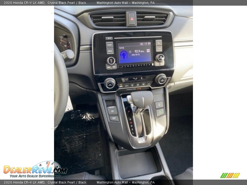2020 Honda CR-V LX AWD Crystal Black Pearl / Black Photo #28