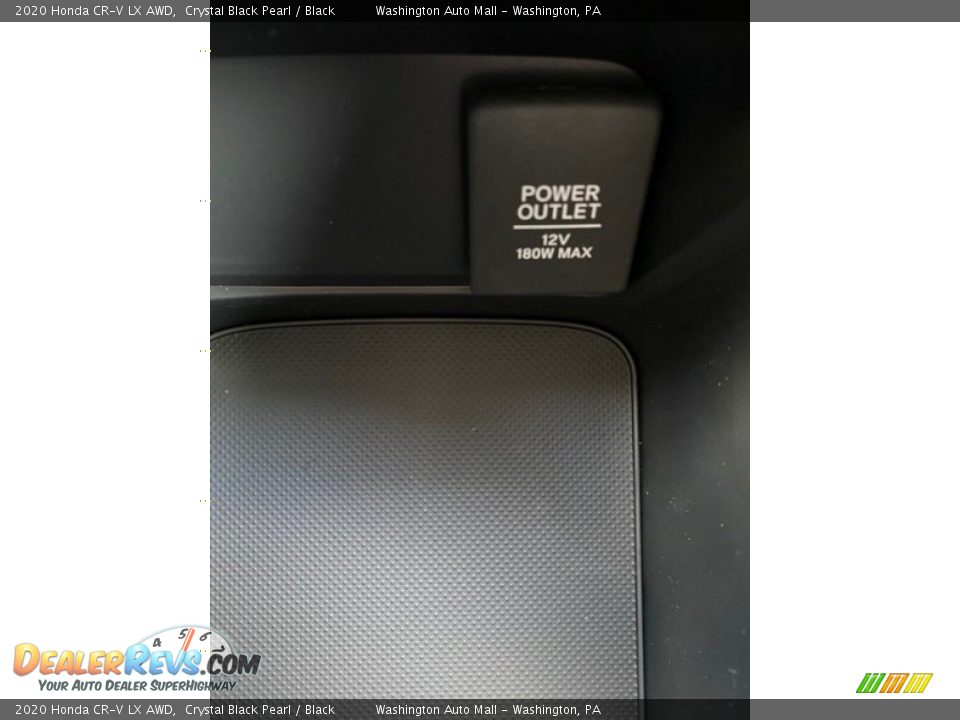 2020 Honda CR-V LX AWD Crystal Black Pearl / Black Photo #33