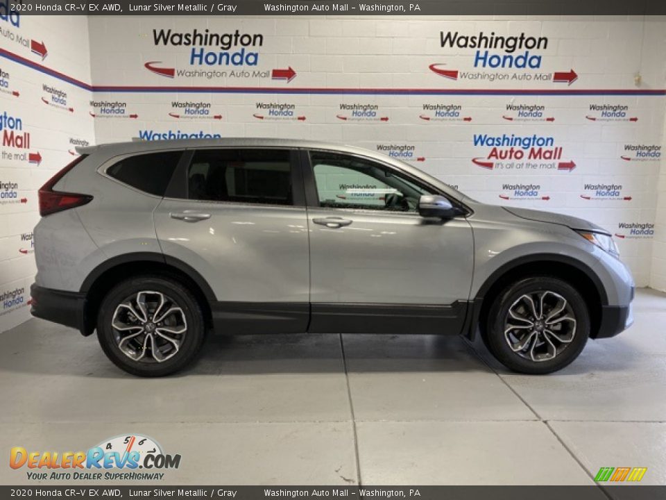 2020 Honda CR-V EX AWD Lunar Silver Metallic / Gray Photo #1