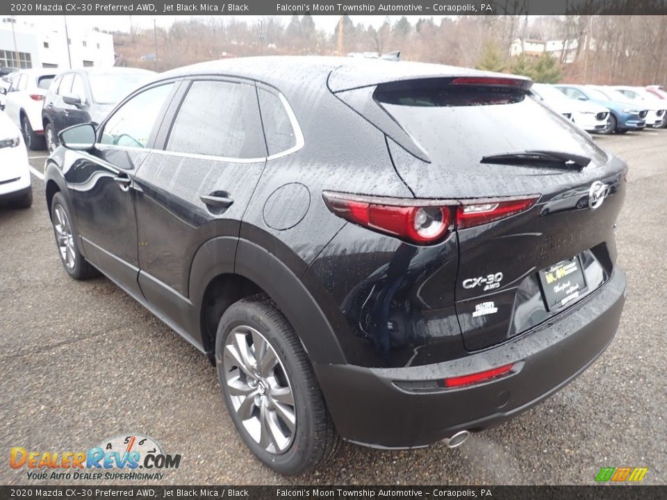 2020 Mazda CX-30 Preferred AWD Jet Black Mica / Black Photo #6