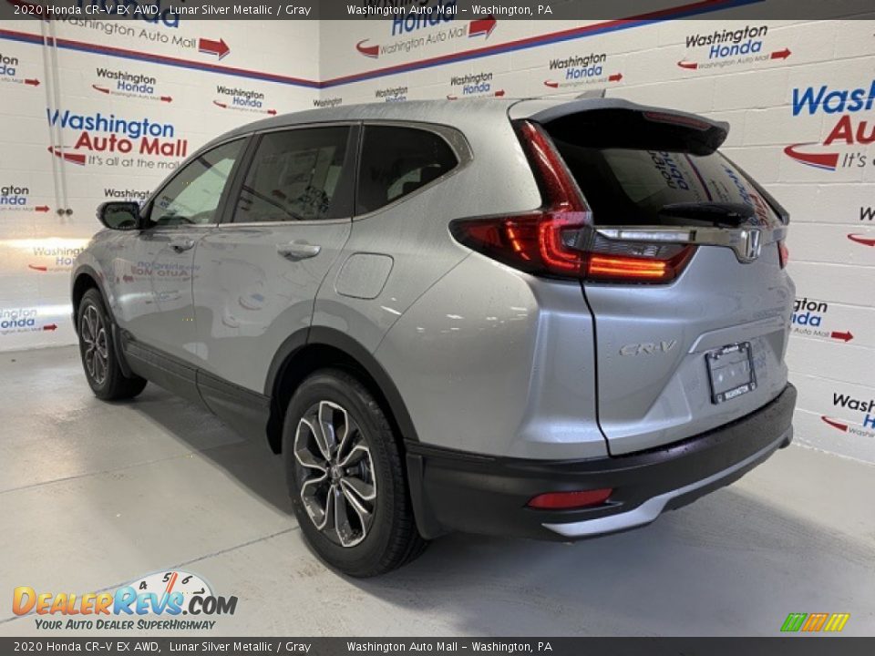 2020 Honda CR-V EX AWD Lunar Silver Metallic / Gray Photo #6