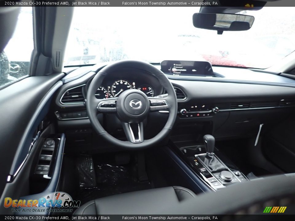 2020 Mazda CX-30 Preferred AWD Jet Black Mica / Black Photo #9