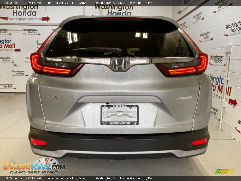 2020 Honda CR-V EX AWD Lunar Silver Metallic / Gray Photo #7