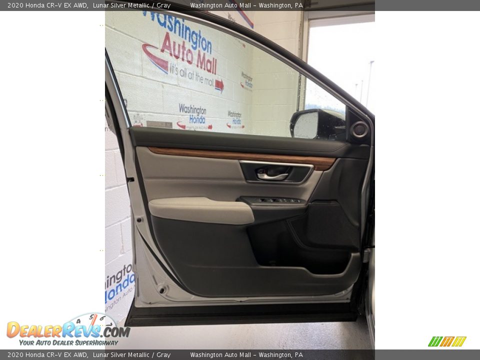 2020 Honda CR-V EX AWD Lunar Silver Metallic / Gray Photo #10