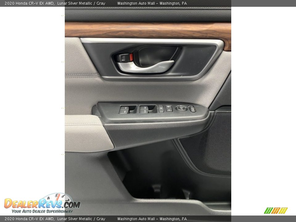 2020 Honda CR-V EX AWD Lunar Silver Metallic / Gray Photo #11