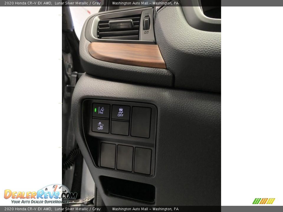 2020 Honda CR-V EX AWD Lunar Silver Metallic / Gray Photo #12