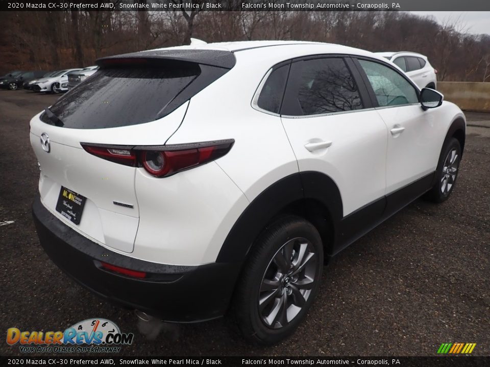 2020 Mazda CX-30 Preferred AWD Snowflake White Pearl Mica / Black Photo #2