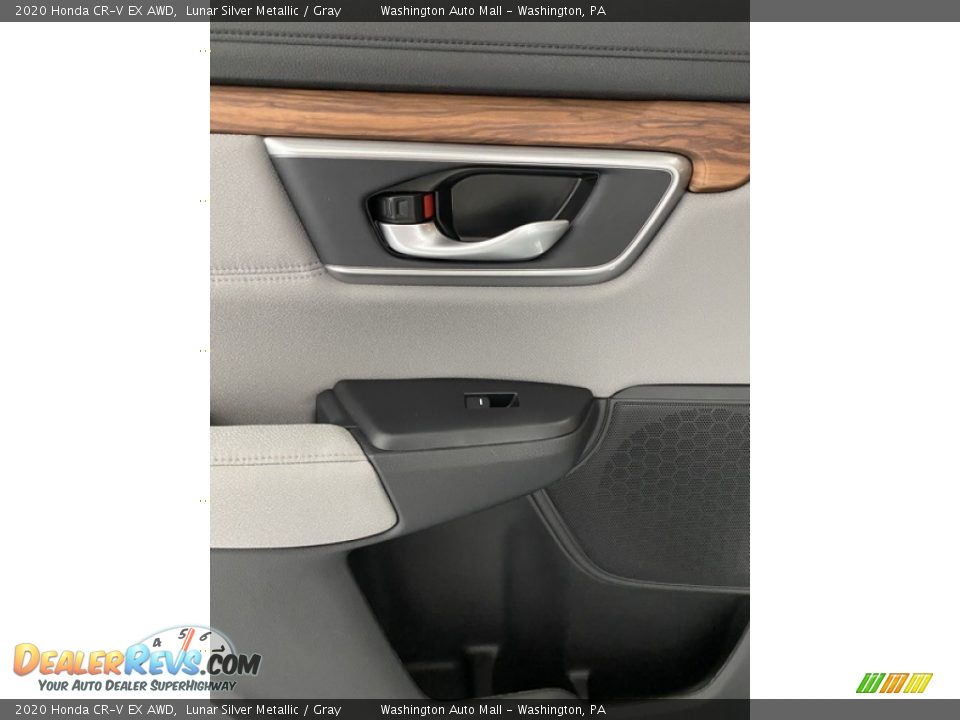2020 Honda CR-V EX AWD Lunar Silver Metallic / Gray Photo #17