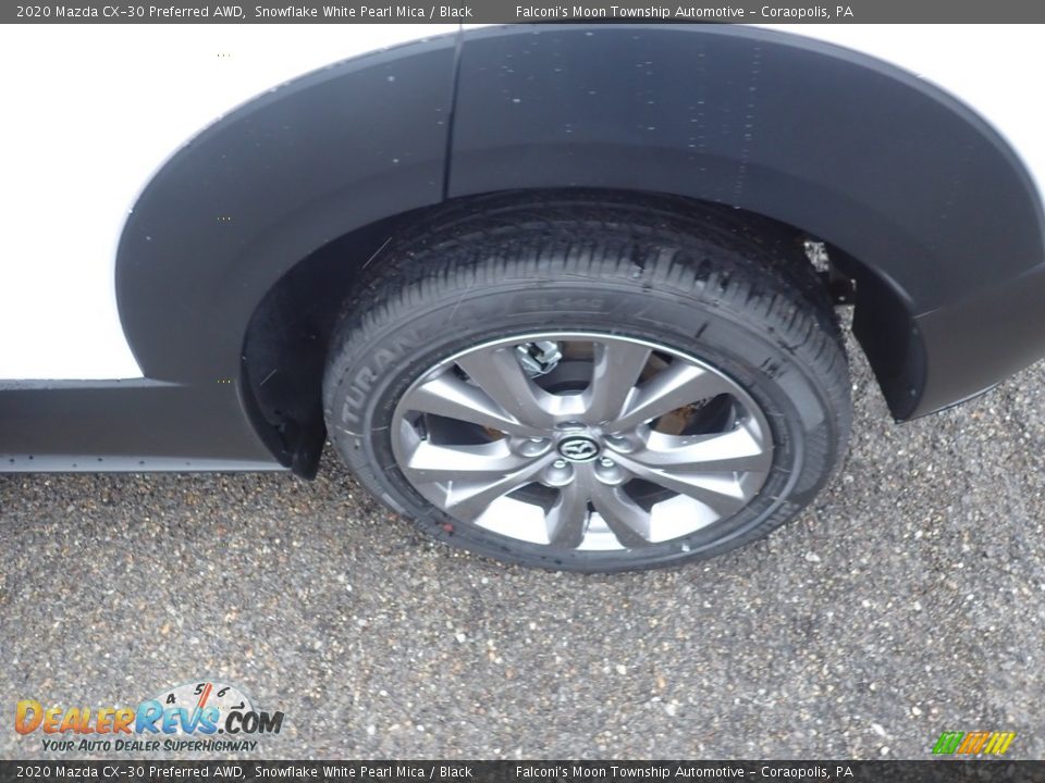 2020 Mazda CX-30 Preferred AWD Snowflake White Pearl Mica / Black Photo #7
