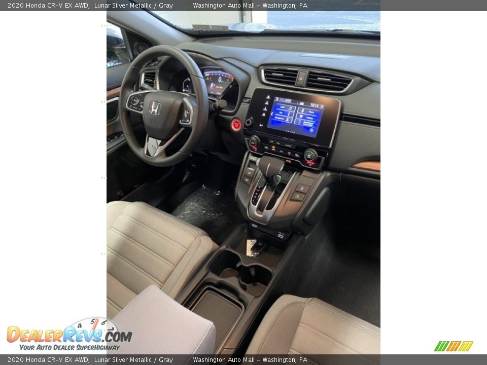 2020 Honda CR-V EX AWD Lunar Silver Metallic / Gray Photo #25
