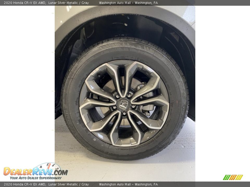 2020 Honda CR-V EX AWD Lunar Silver Metallic / Gray Photo #27