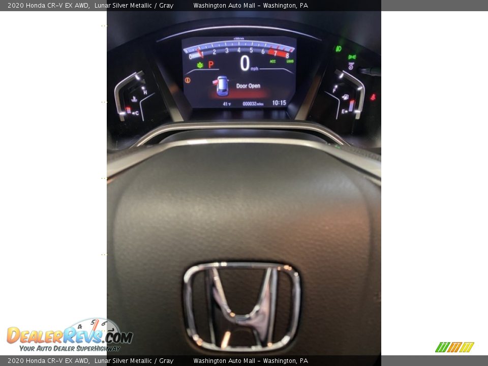 2020 Honda CR-V EX AWD Lunar Silver Metallic / Gray Photo #28