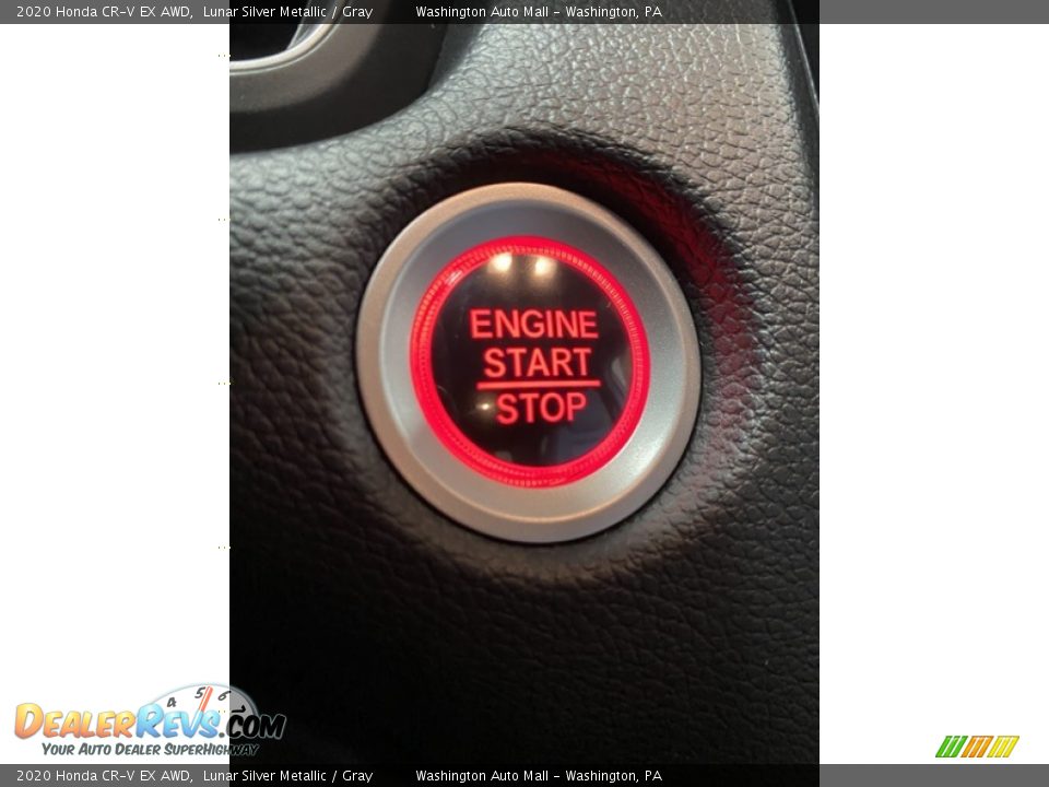 2020 Honda CR-V EX AWD Lunar Silver Metallic / Gray Photo #33