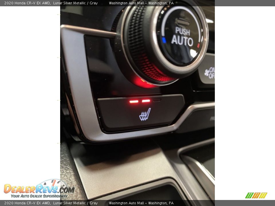 2020 Honda CR-V EX AWD Lunar Silver Metallic / Gray Photo #34