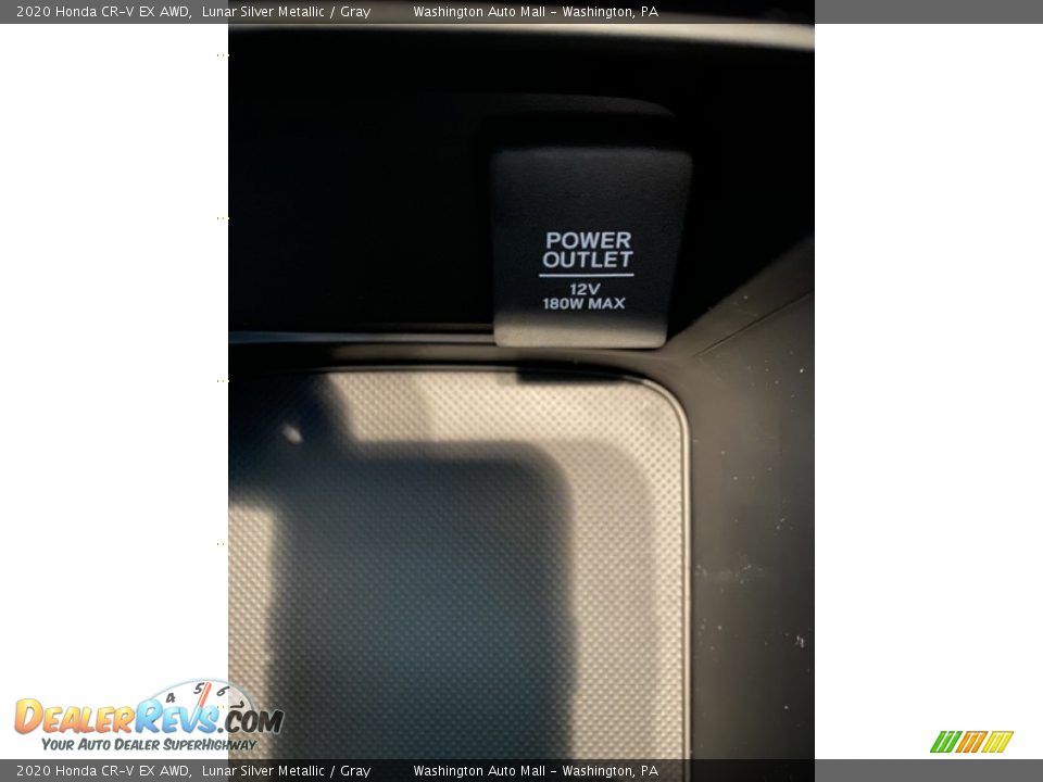 2020 Honda CR-V EX AWD Lunar Silver Metallic / Gray Photo #36