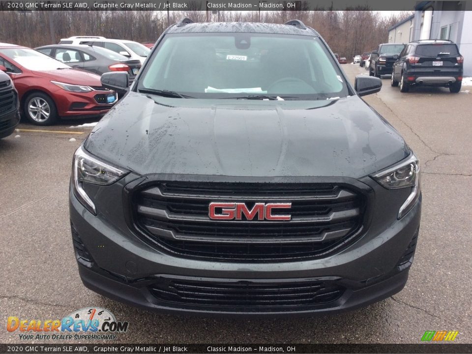 2020 GMC Terrain SLE AWD Graphite Gray Metallic / Jet Black Photo #4