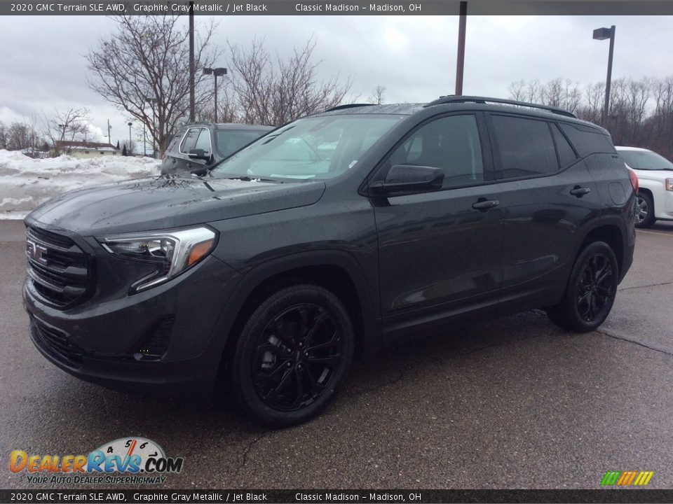2020 GMC Terrain SLE AWD Graphite Gray Metallic / Jet Black Photo #5