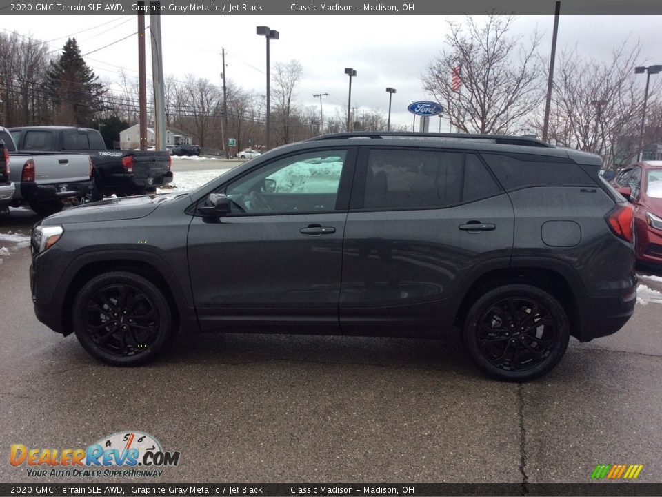 2020 GMC Terrain SLE AWD Graphite Gray Metallic / Jet Black Photo #6