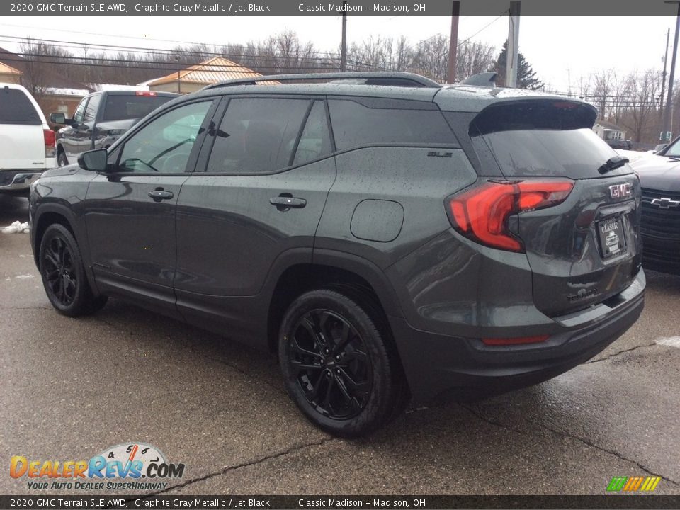 2020 GMC Terrain SLE AWD Graphite Gray Metallic / Jet Black Photo #7