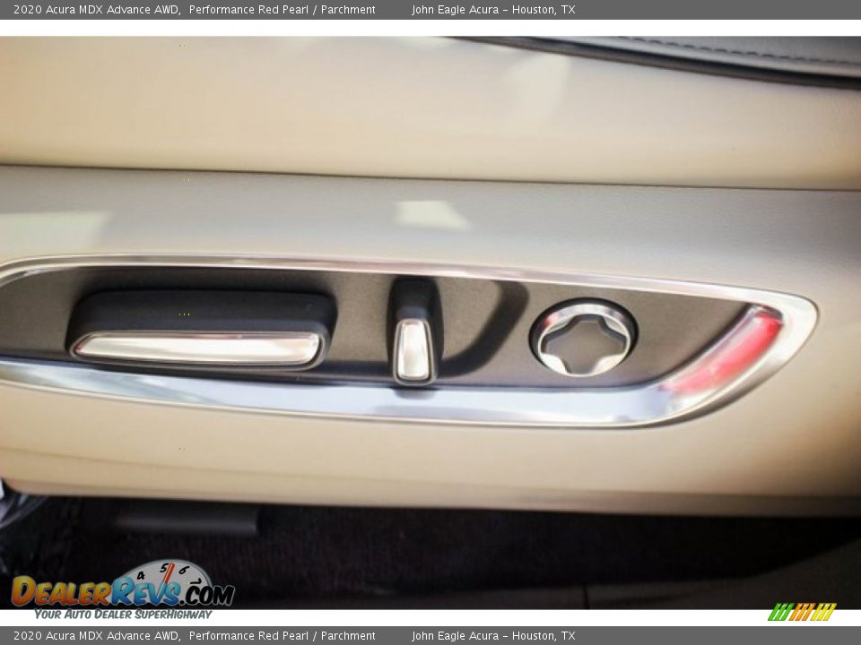 2020 Acura MDX Advance AWD Performance Red Pearl / Parchment Photo #14
