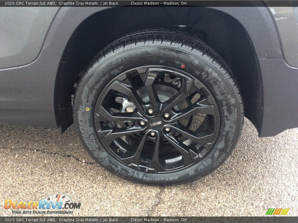 2020 GMC Terrain SLE AWD Graphite Gray Metallic / Jet Black Photo #9