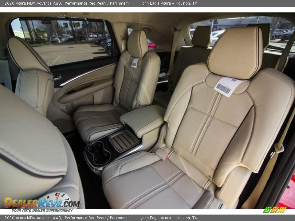 2020 Acura MDX Advance AWD Performance Red Pearl / Parchment Photo #19
