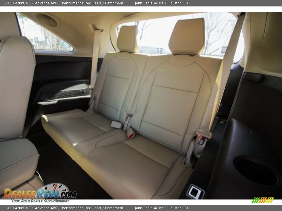 2020 Acura MDX Advance AWD Performance Red Pearl / Parchment Photo #20