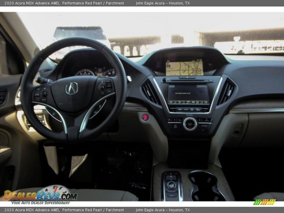 2020 Acura MDX Advance AWD Performance Red Pearl / Parchment Photo #26