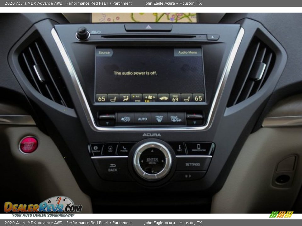 2020 Acura MDX Advance AWD Performance Red Pearl / Parchment Photo #28