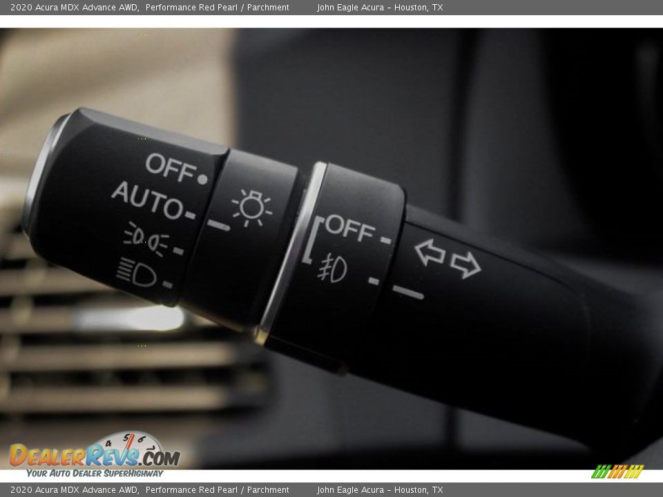 2020 Acura MDX Advance AWD Performance Red Pearl / Parchment Photo #36