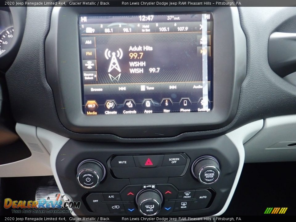 Controls of 2020 Jeep Renegade Limited 4x4 Photo #18