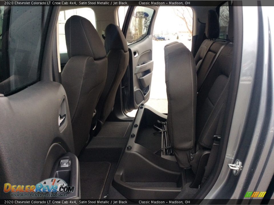 2020 Chevrolet Colorado LT Crew Cab 4x4 Satin Steel Metallic / Jet Black Photo #23