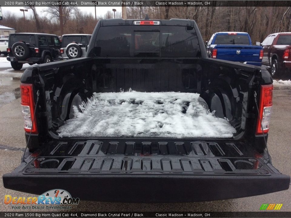 2020 Ram 1500 Big Horn Quad Cab 4x4 Diamond Black Crystal Pearl / Black Photo #9