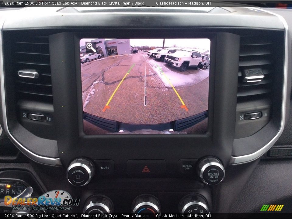 2020 Ram 1500 Big Horn Quad Cab 4x4 Diamond Black Crystal Pearl / Black Photo #15