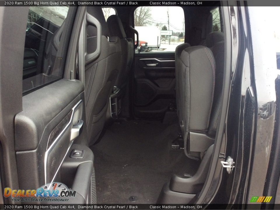 2020 Ram 1500 Big Horn Quad Cab 4x4 Diamond Black Crystal Pearl / Black Photo #17